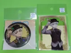 Dr.STONE 西園寺羽京 ゴシック アクリルカード 65mm缶バッジ