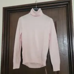 ✨新品✨Mixury ピンク タートルネック セーター