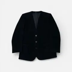 80s 初期タグ　コムデギャルソン ウールジャケット　黒のサムネイル