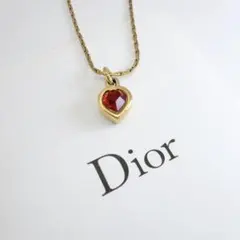 た*や様 Christian Dior ハート ストーン ネックレス - メルカリ
