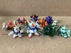 SDガンダム キーホルダーミニフィギュア 10体セット