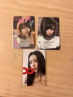 TWICE チェヨン シーグリ、popup トレカセット