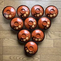 お椀 蓋付き 10個セット