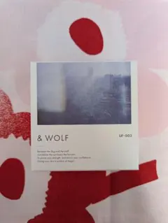 & WOLF UV セラムリキッドファンデーション UF-003　ケース付き