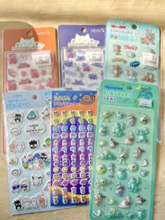 キャラクターシールセット たまごっち はぴだんぶい　サンリオ　まとめ売り