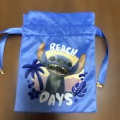 リロ&スティッチ 巾着 ポーチ