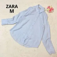 ザラ シャツ とろみ 春夏 きれいめカジュアル 無地 仕事 シンプル オフィス