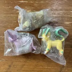 ポケモン　つまんでつなげてマスコット13 3点セット売り（全てボールチェーン）