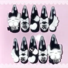 【地雷 平成女児 ネイルチップ】♡現品♡