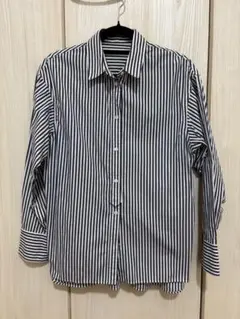 BRAHMIN ストライプ長袖シャツ