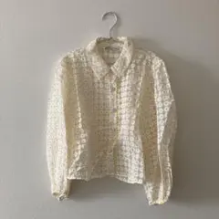 ZARA シースルーシャツ