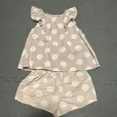 marimekko 子供服 90cm 水玉 セットアップ