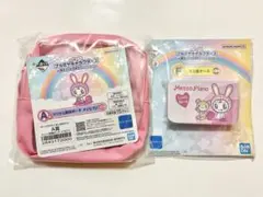 未開封セット②一番くじ　ナルミヤ　ベリエちゃん　メッシュ刺繍ポーチ　ミニ缶ケース