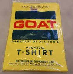 新品未使用 GOAT プレミアム 長袖Tシャツ XL イエローのサムネイル