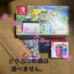 Switch本体 (どうぶつの森エディション)他