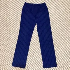 値下げ！UNIQLOストレッチビジネスパンツストライプ