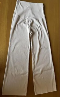 マタニティ用　リブパンツ