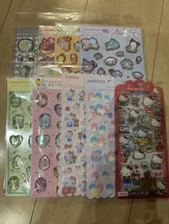 【 緊急値下げ 】サンリオ シール 9点セット ドロップ ジュエリー ボンドロ