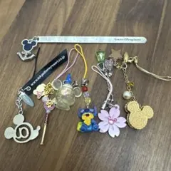 東京ディズニーリゾート ストラップ7点セット