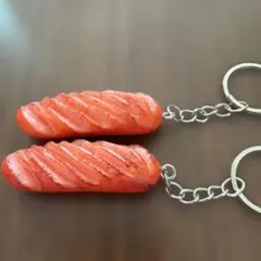 ソーセージ　ウインナー　キーホルダー