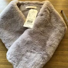 グレー ポリエステル マフラー サイズF