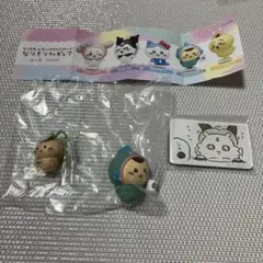 ちいかわ　くりまんじゅうセットとあのこのマグネット