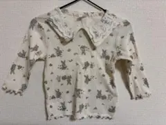 cottoli コトリ　ウサギ　長袖Tシャツ　80