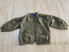 apres les cours ジャケット 100 花柄裏地 カーキ オリーブ