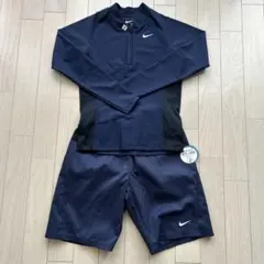 140 水着　上下　ラッシュガード　NIKE 新品　未使用　男女兼用　セパレート