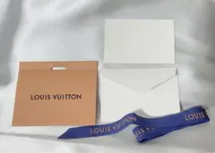 ルイヴィトン　LOUIS VUITTON リボン　カード　紙袋