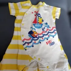 プーさんの可愛いロンパース　70