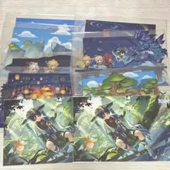 原神 中国 アニメイト 特典 ポストカード クリアカード 放浪者