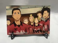 ハイキュー 音駒高校 ブロマイド ポストカード J-World 注文特典 非売品