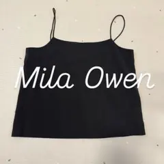 Mila Owen 秋物 キャミソール ブラック