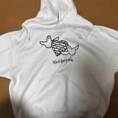 Mark Gonzales ホワイトパーカー
