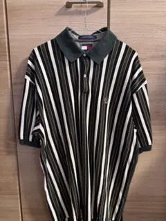 TOMMY HILFIGER ストライプ ポロシャツ Lサイズのサムネイル