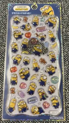 ミニオンズ　プチドロップステッカー