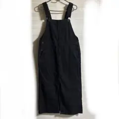 ブラック オーバーオール