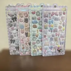 正規品❤️ふわふわドロップシール クーリア うみうみ ねこねこ しろくろ ぬいぬい