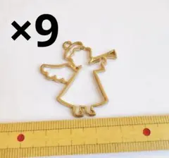 天使　空枠チャーム 9個