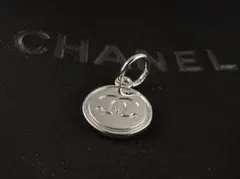 CHANEL シャネル ホリデー CCロゴ チャーム ノベルティ　シルバー