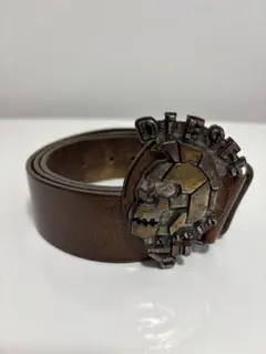 DIESEL スカルデザイン ベルト　メンズ