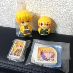 鬼滅の刃 我妻善逸 グッズ まとめ 消しゴム くら寿司 クーナッツ