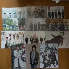 嵐　クリアファイル　１２種類（１６枚）セット