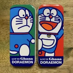 ドラえもん ロッテガーナ ミニ缶 2個セット