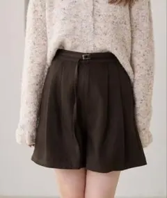 【apres jour clair】ウエストデザインショートパンツ