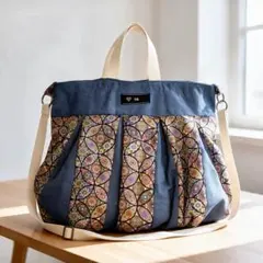 【Dh】ハンドメイド トートバッグ ショルダーバッグ