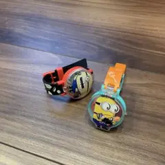 ミニオンズ 腕時計 ガチャガチャ カプセルトイ 2点セット