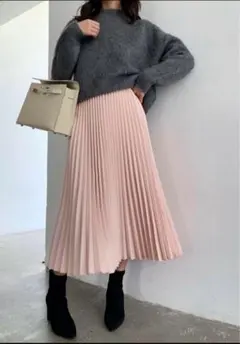 プリーツスカート ロングスカート