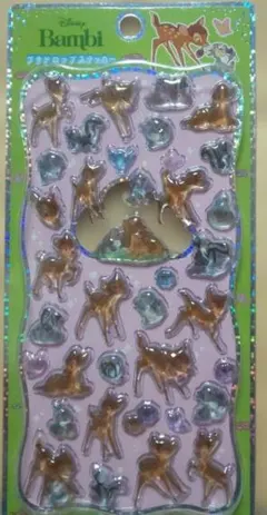 プチドロップステッカー バンビ 新作